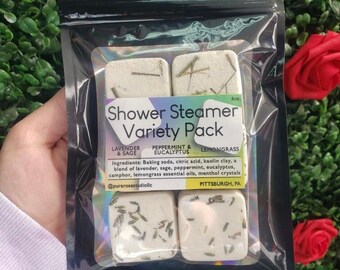 Shower steamer variety pack