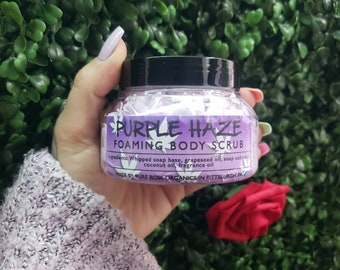 Purple Haze Foaming Body Scrub