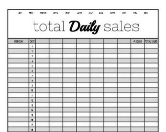 Total Daily Sales Report Custom Platforms 001
