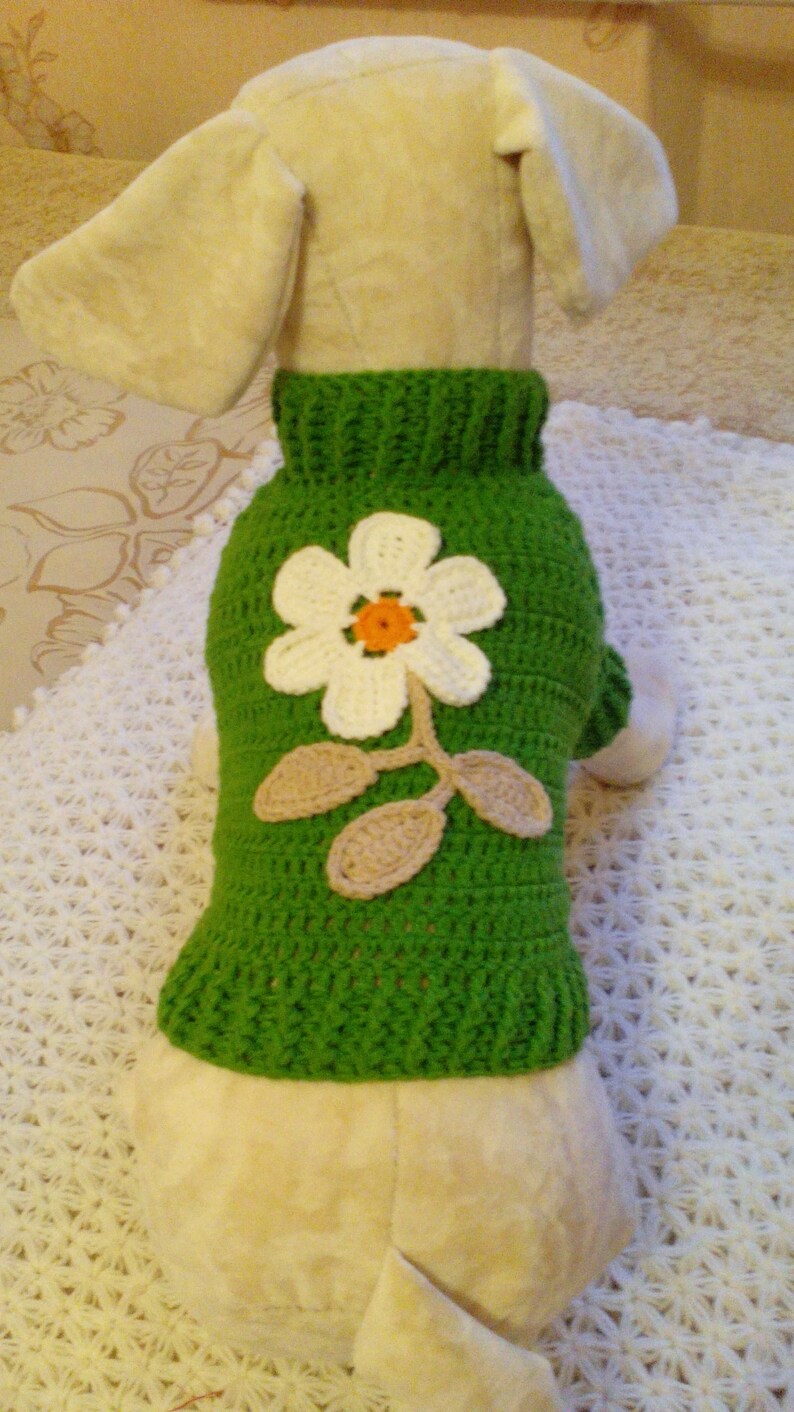 Yorkie Sweater Crochet Dog Sweater Handmade Dog Sweater Etsy