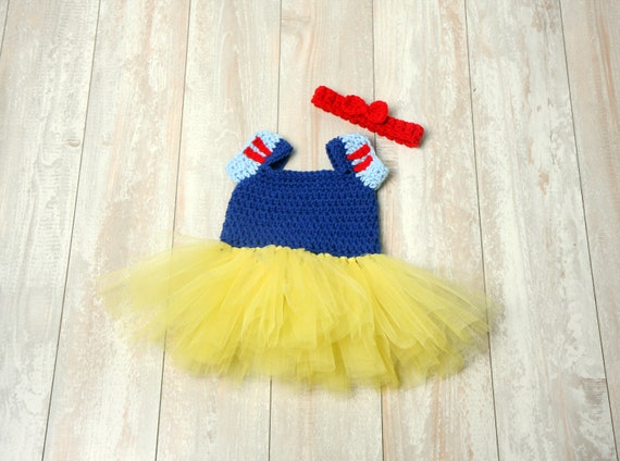 Snow white crochet dress new arrivals