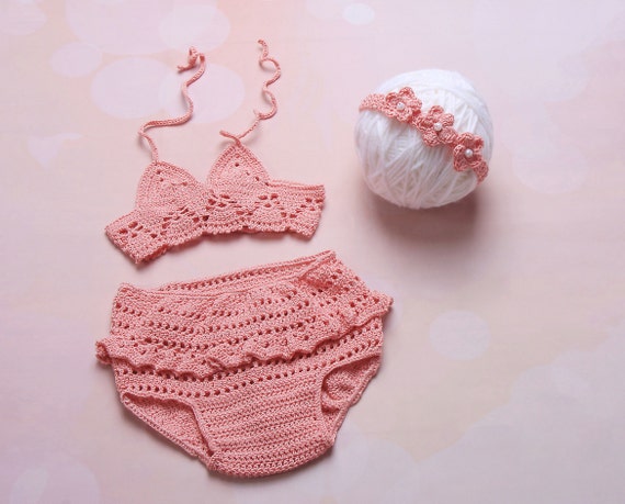 crochet baby swimsuit