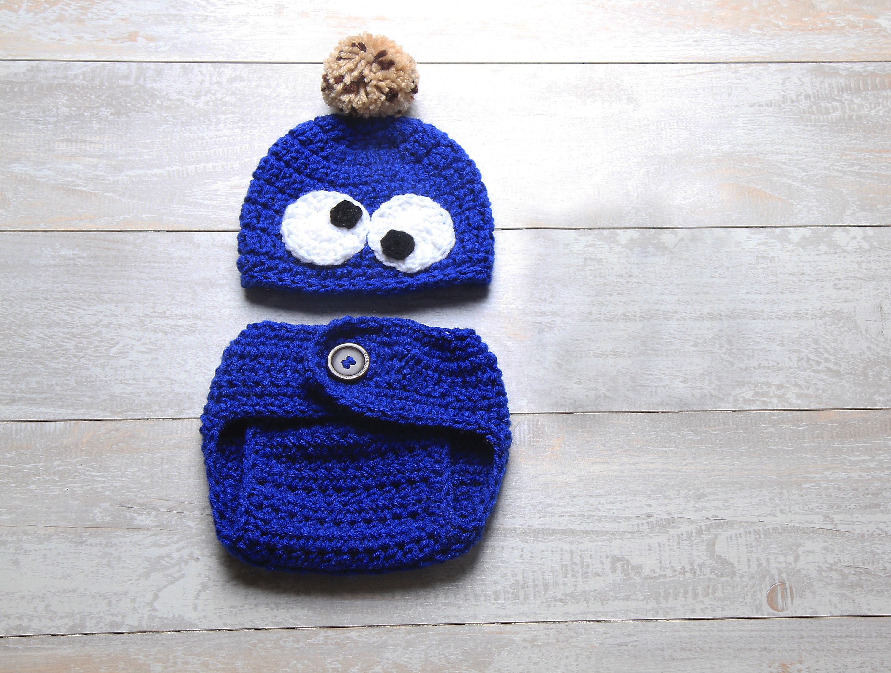 baby boy cookie monster costume