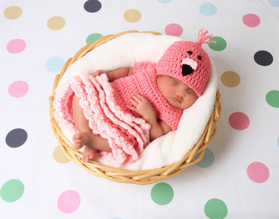 newborn flamingo outfit