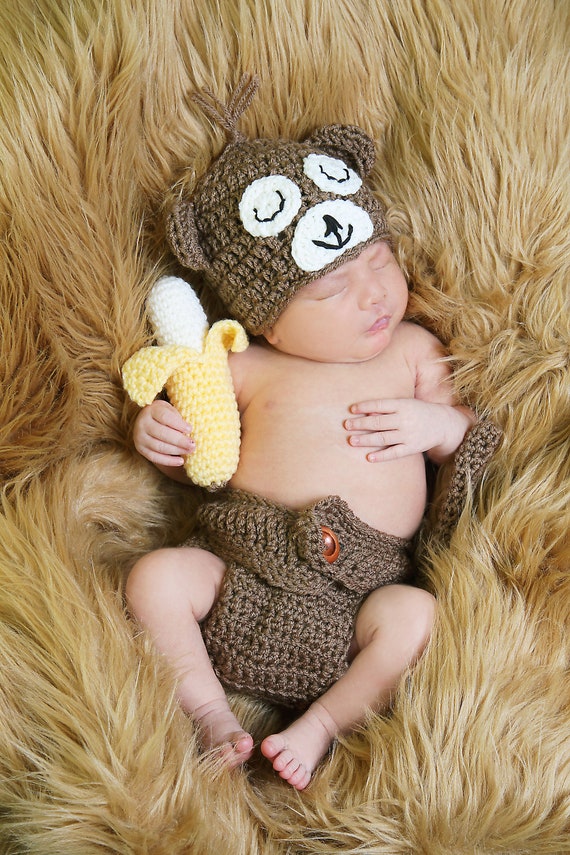 Newborn Monkey Outfit