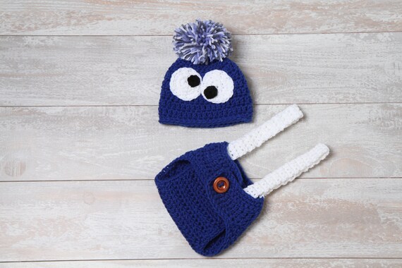 baby boy cookie monster costume