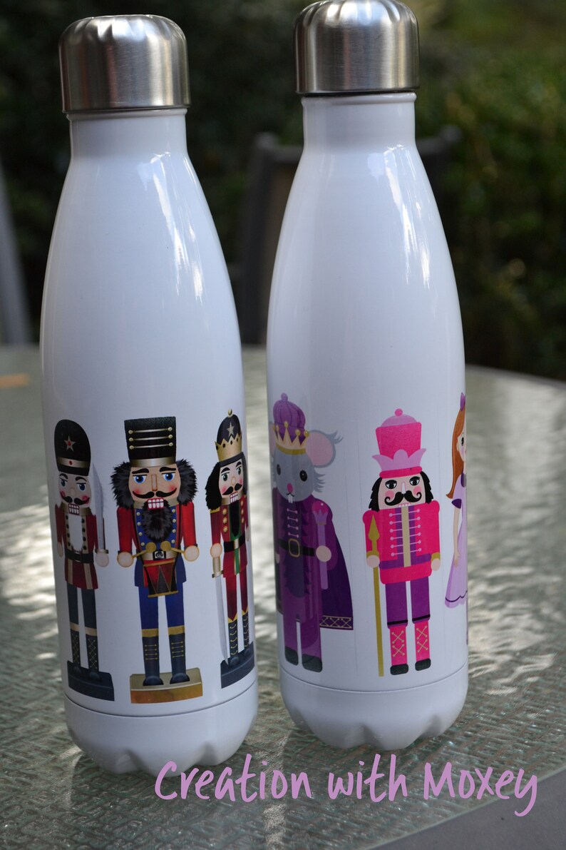 Nutcracker Ballet Personalized Tapered Water Bottle Stainless Etsy