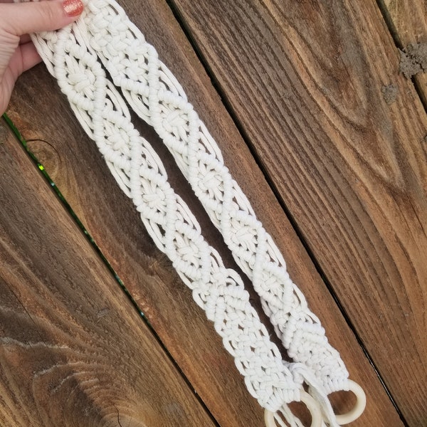 Macrame Bag Straps Etsy