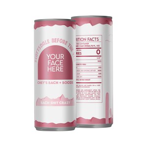 Desert Bride Bachelorette, Final Fiesta, Custom Seltzer Sticker, Skinny Seltzer Label, Birthday, Birthday Party, Party Favor