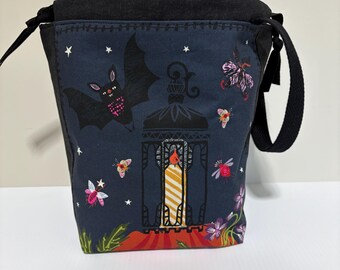 Knitting Bag Project Bag Knitting Sack Crochet Bag Sock Knitting Bag Shawl Knitting Bag