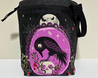 Knitting Bag Project Bag Knitting Sack Crochet Bag Sock Knitting Bag Shawl Knitting Bag