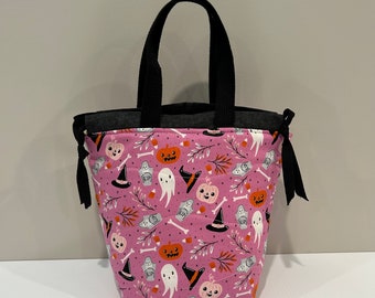 Knitting Bag Project Bag Knitting Sack Crochet Bag Sock Knitting Bag Shawl Knitting Bag