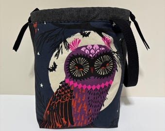 Knitting Bag Project Bag Knitting Sack Crochet Bag Sock Knitting Bag Shawl Knitting Bag