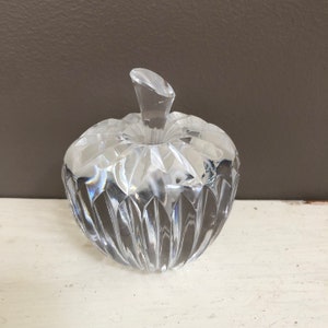 Vintage Waterford Crystal Apple Paperweight, Signed, Teacher Gift - Etsy