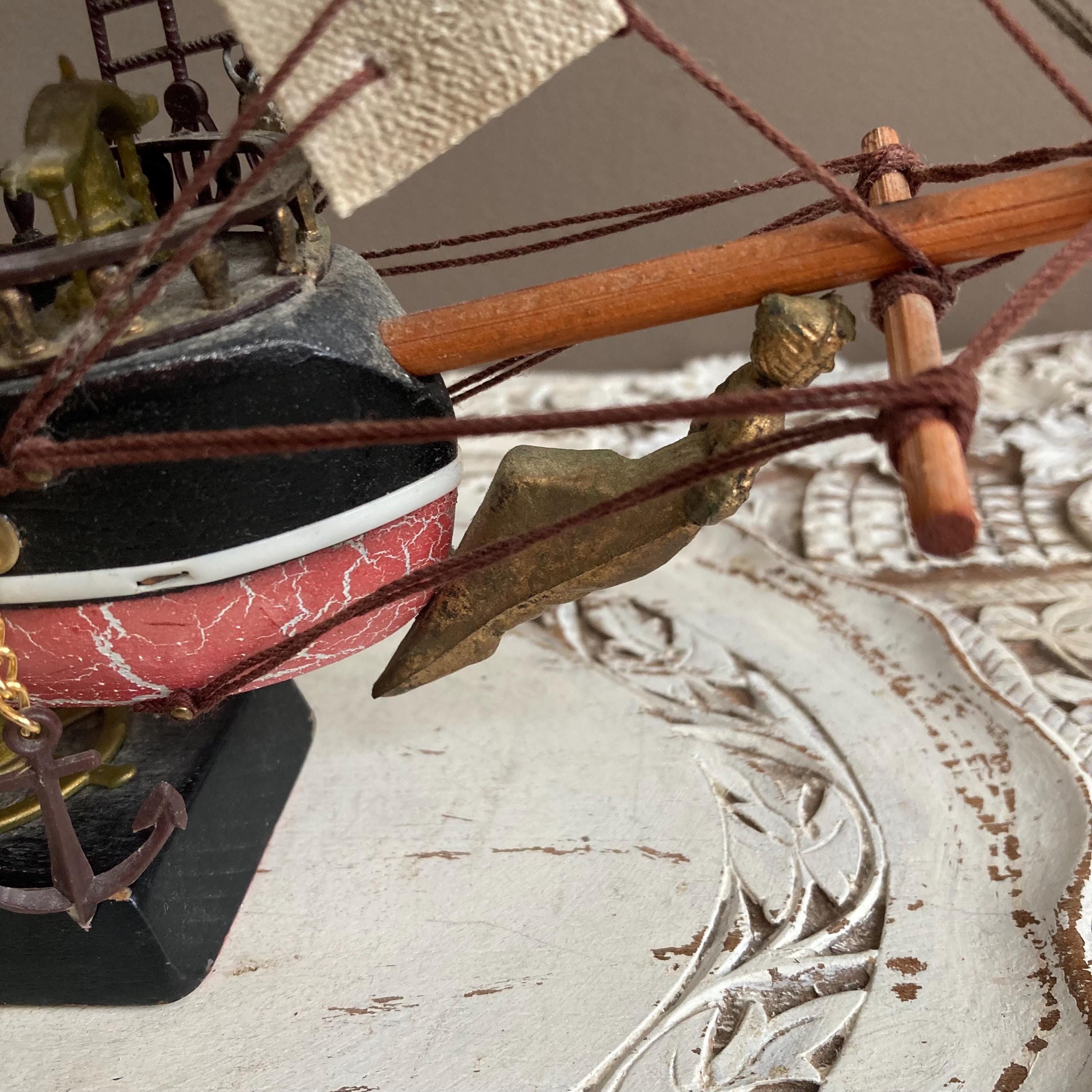 Vintage Wooden Sea Witch Clipper 1846 Model Sailing Ship - Etsy