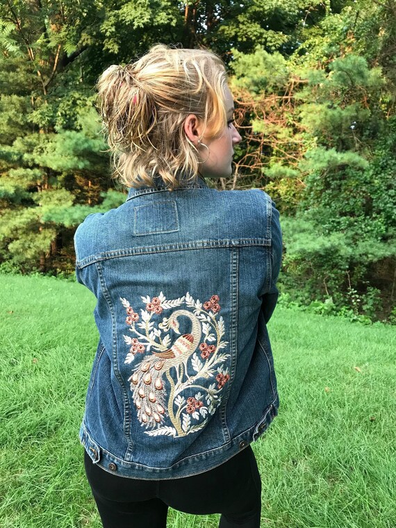 peacocks denim jacket