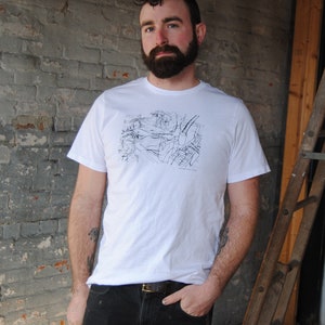 Internalized Circuit Unisex T-Shirt, Annaleah Moon Studios Screenprinted Graphic Tee Art