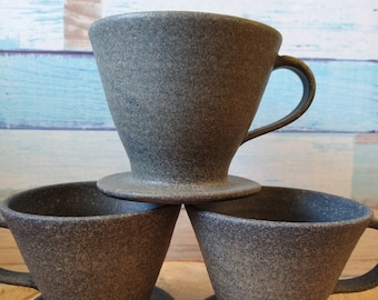 Stone Glaze Coffee Pour Over, Handmade Ceramic Dripper