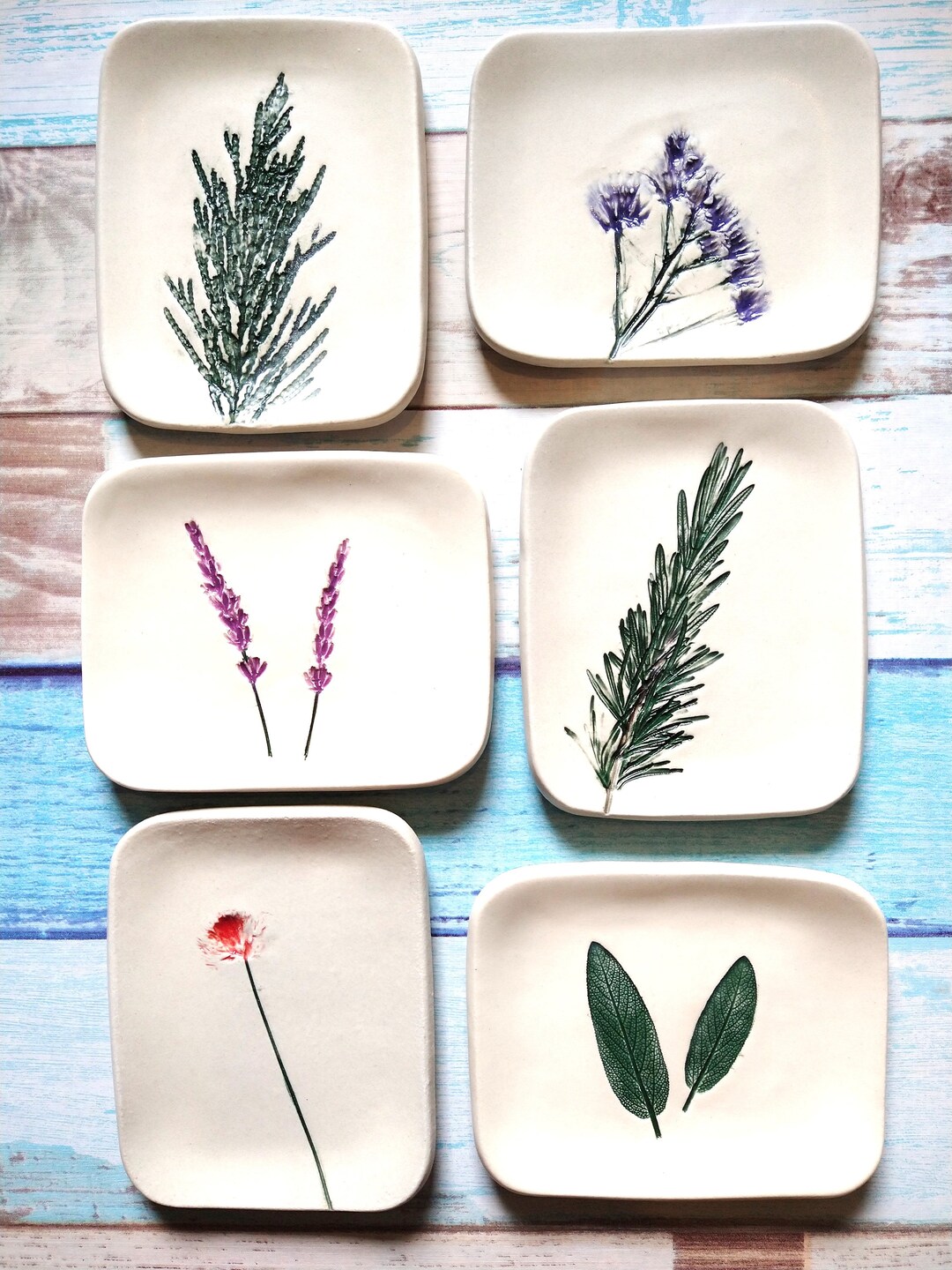 Jewelry Dish Soap Dish Lavender Dish Statice Dish Amaranth - Etsy