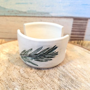 Handmade Botanical Sponge Holder, Lavender, Rosemary, Sage, Cedar Rosemary