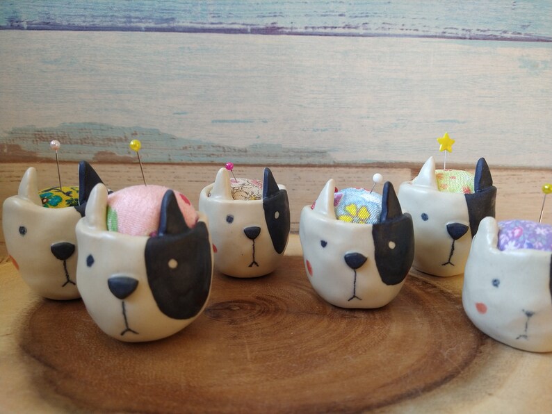 Dog Pincushion Animal Pincushion Etsy