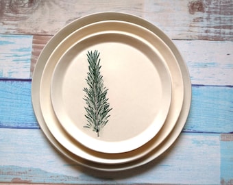 Rosemary Dinnerware, Rosemary Plates