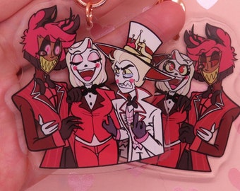 Be Mine Charlastor Hazbin Hotel バレンタインピン 再入荷
