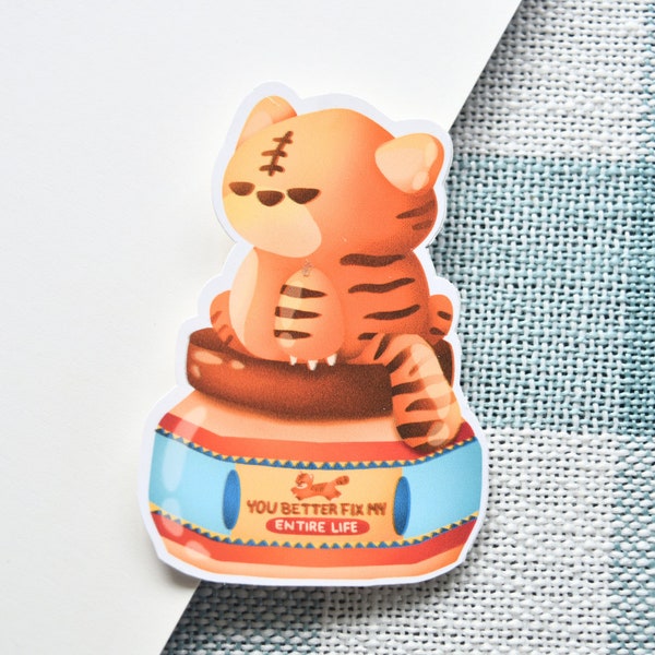 Tiger Balm Sticker | Cute Asian Stickers | Year of the Tiger