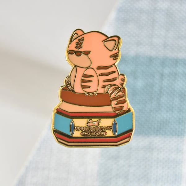 Tiger Balm Pin, Hard Enamel Pin, Cute Asian Pins