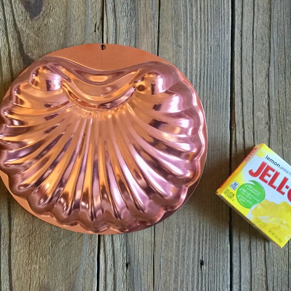 Copper Wear Ever Jello Mold Etsy