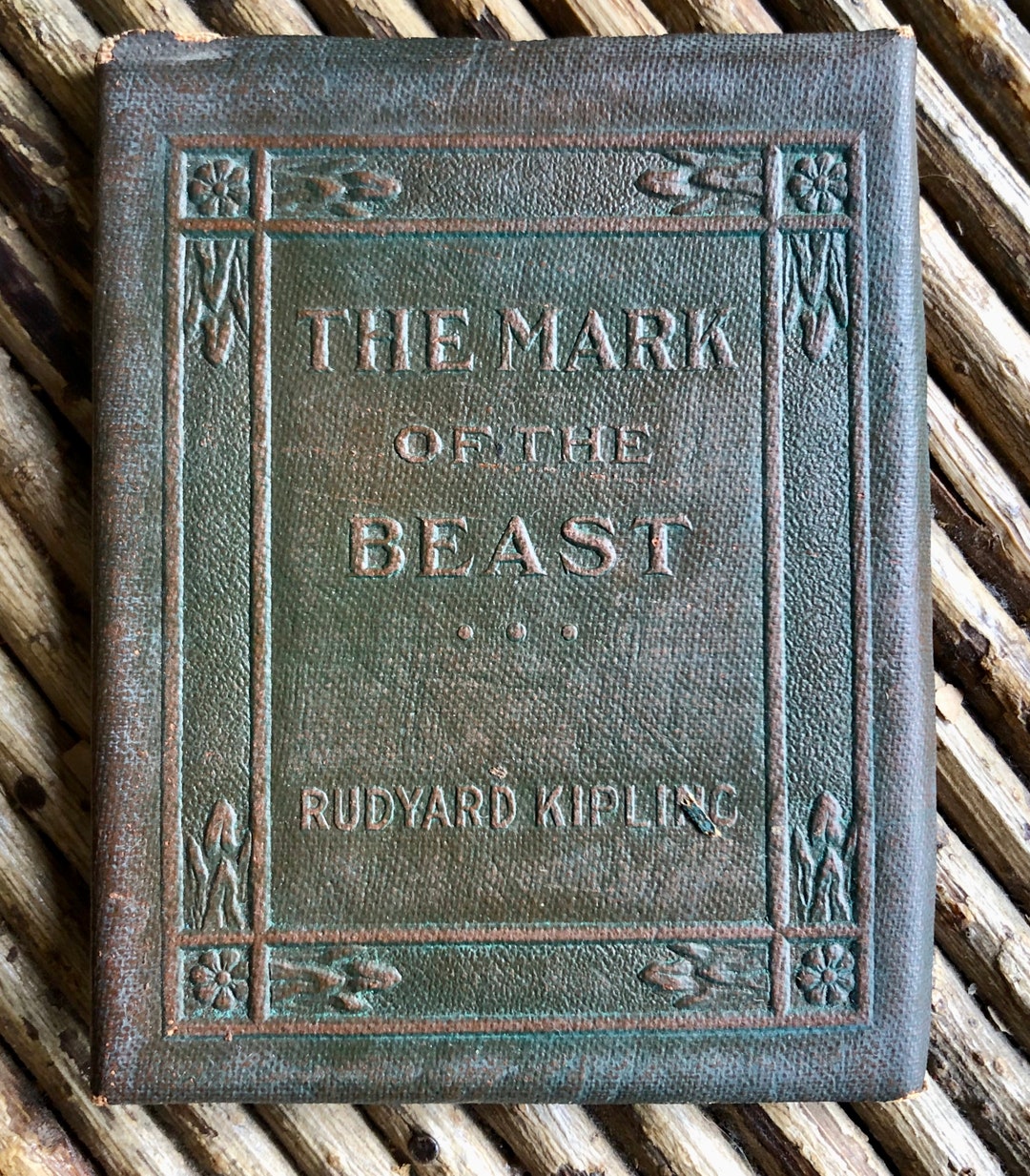 Vintage Book the Mark of the Beast Rudyard Kipling 1920 Little Etsy
