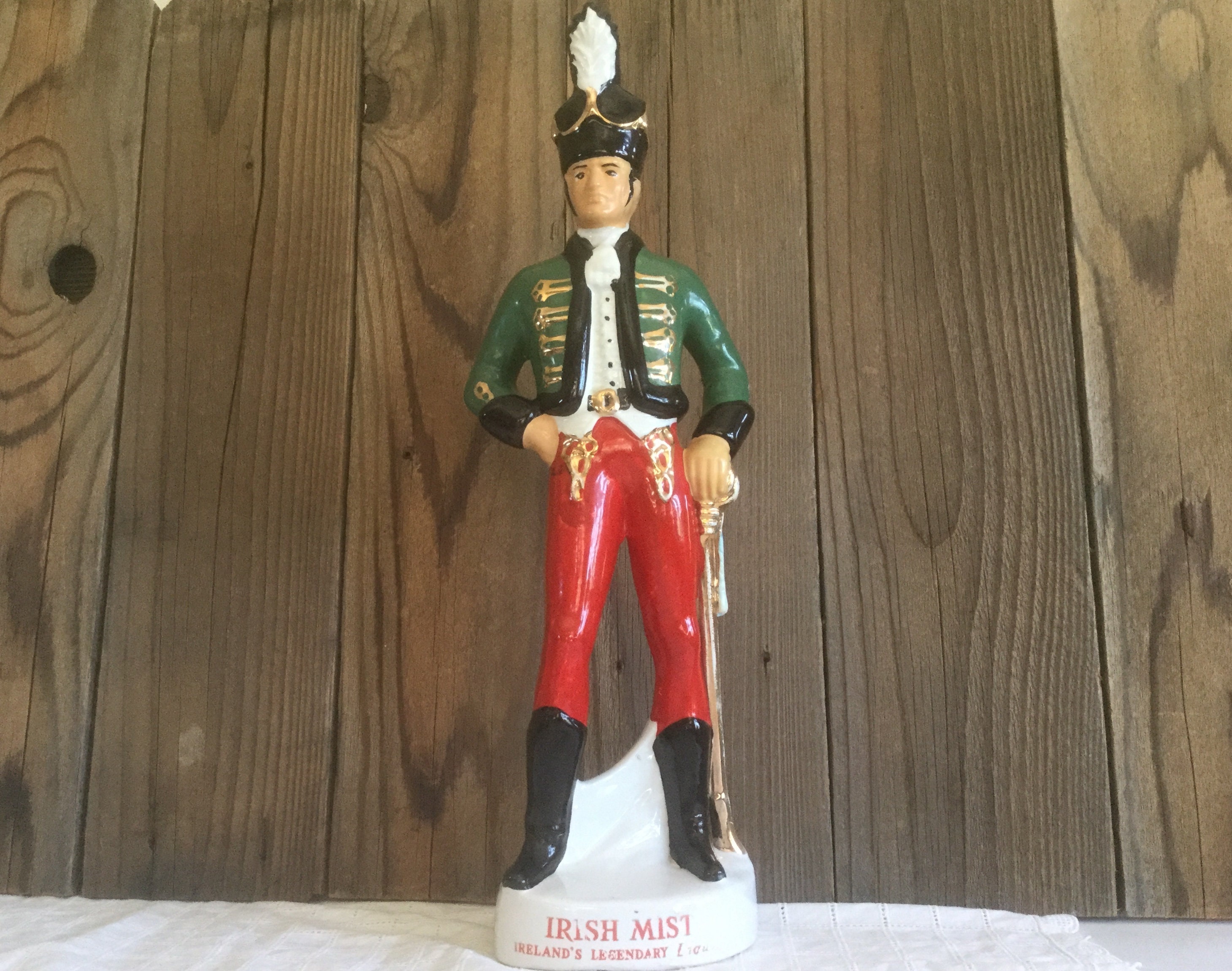 Vintage Decanter Irish Mist Liquor Decanter Irish Soldier Etsy