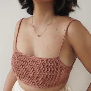 Sienna Bralette Crochet PATTERN (Updated Version) Size 2XS-5XL available