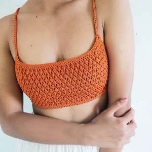 Sienna Bralette Crochet PATTERN image 1