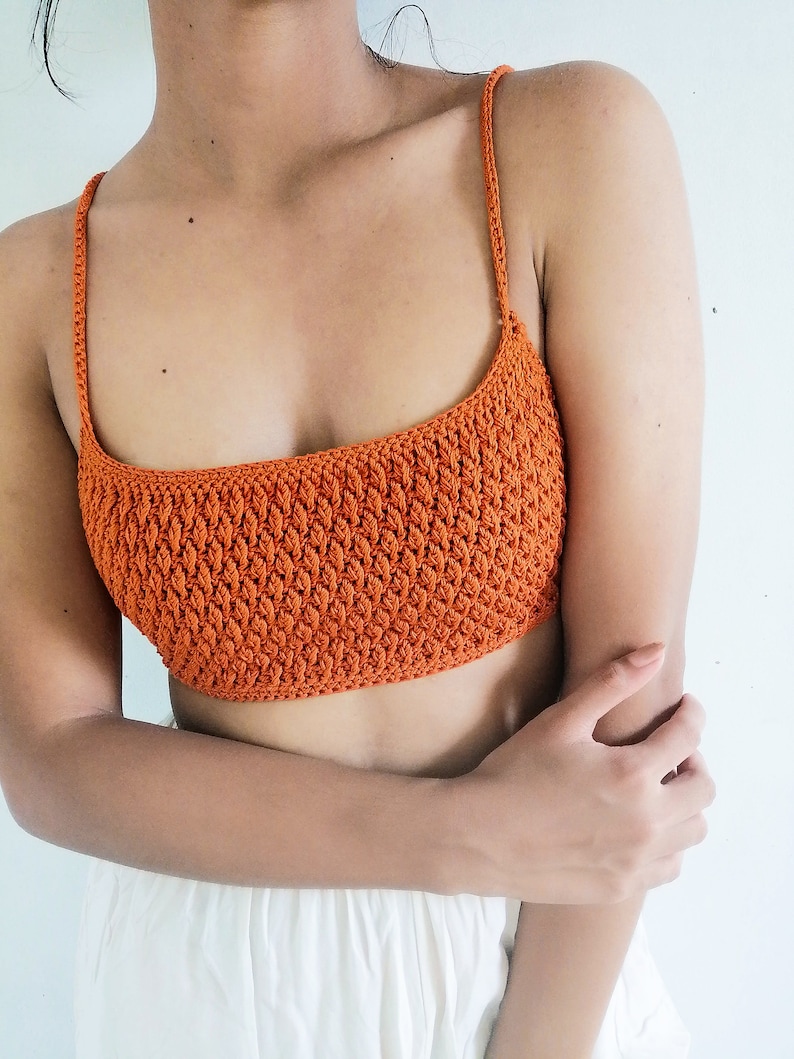 Sienna Bralette Crochet PATTERN image 1