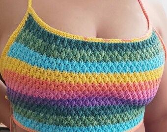 Sienna Bralette Crochet PATTERN -  UK