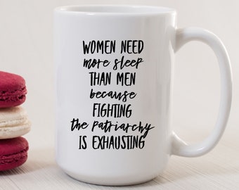 Smash the Patriarchy | Destroy Smashing Mug | Feminist Mug | Pro Feminism Gift Ideas | Gift-for-Her | Feminist AF | Feminist Quote Quotes