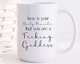 Gifts for Bestfriend | Greek Goddess Mug Best Friend | Sassy Mug Gift Idea | Gift-for-Her | Funny Mugs for Women | Mugs with Sayings