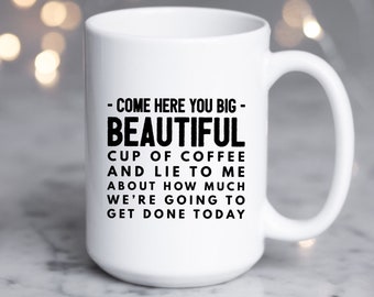 Cool Coffee Mug | Large Lazy Quote | Gift for Bestfriend | Gift-for-Her | Funny Mugs for Women | Mugs with Sayings | Message Sassy Mug Gift