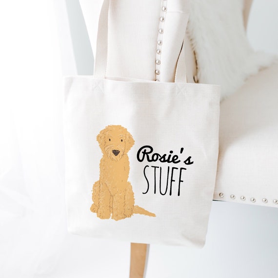 Personalized Schnauzer Dog Breed Tote Bag Canvas Tote Bag Shopping Bag Tote Bag 14 x 15 14 Personalized Bag Custom Tote Bag