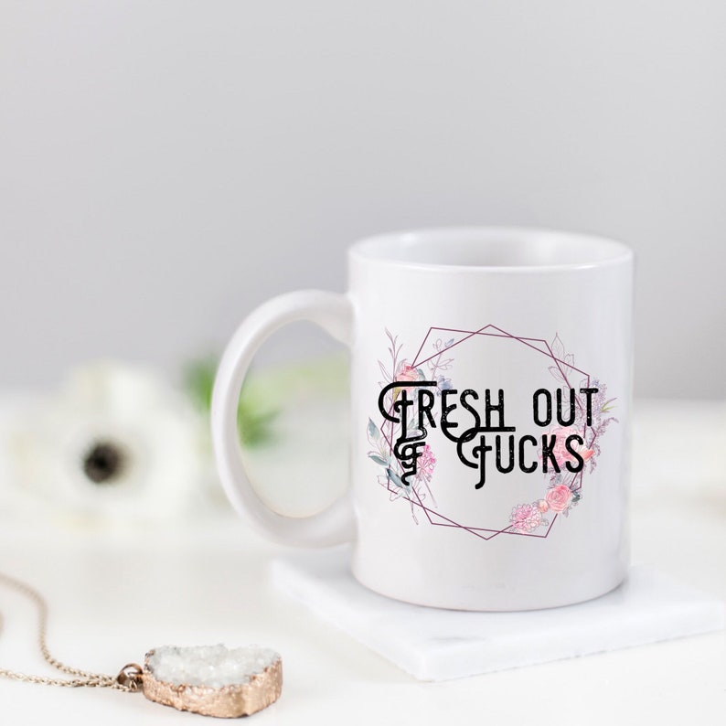 Fuck Coffee Mug | Fuck this Shit | Gift-for-her | Birthday Gift for Best Friend Female | Bestfriend | Gift-for-Mom | Sweary Cup Nasty Women image 2