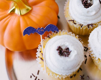 Halloween Cupcake Toppers - Halloween Party Decor - Halloween Party - Halloween Day - Halloween Night - Funny Halloween - Halloween Kids