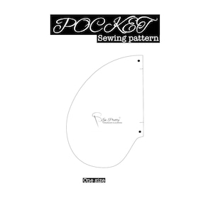 PDF print at home pocket pattern