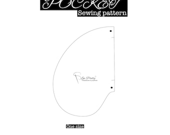 PDF print at home pocket pattern