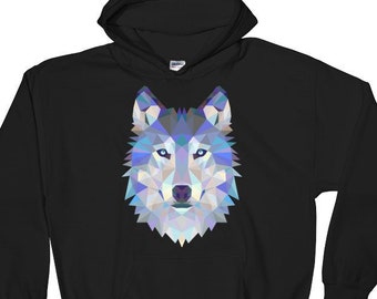 Wolf Nature Sweatshirt Photo Mountain Hills Animal Winter Forest Hipster Sweat