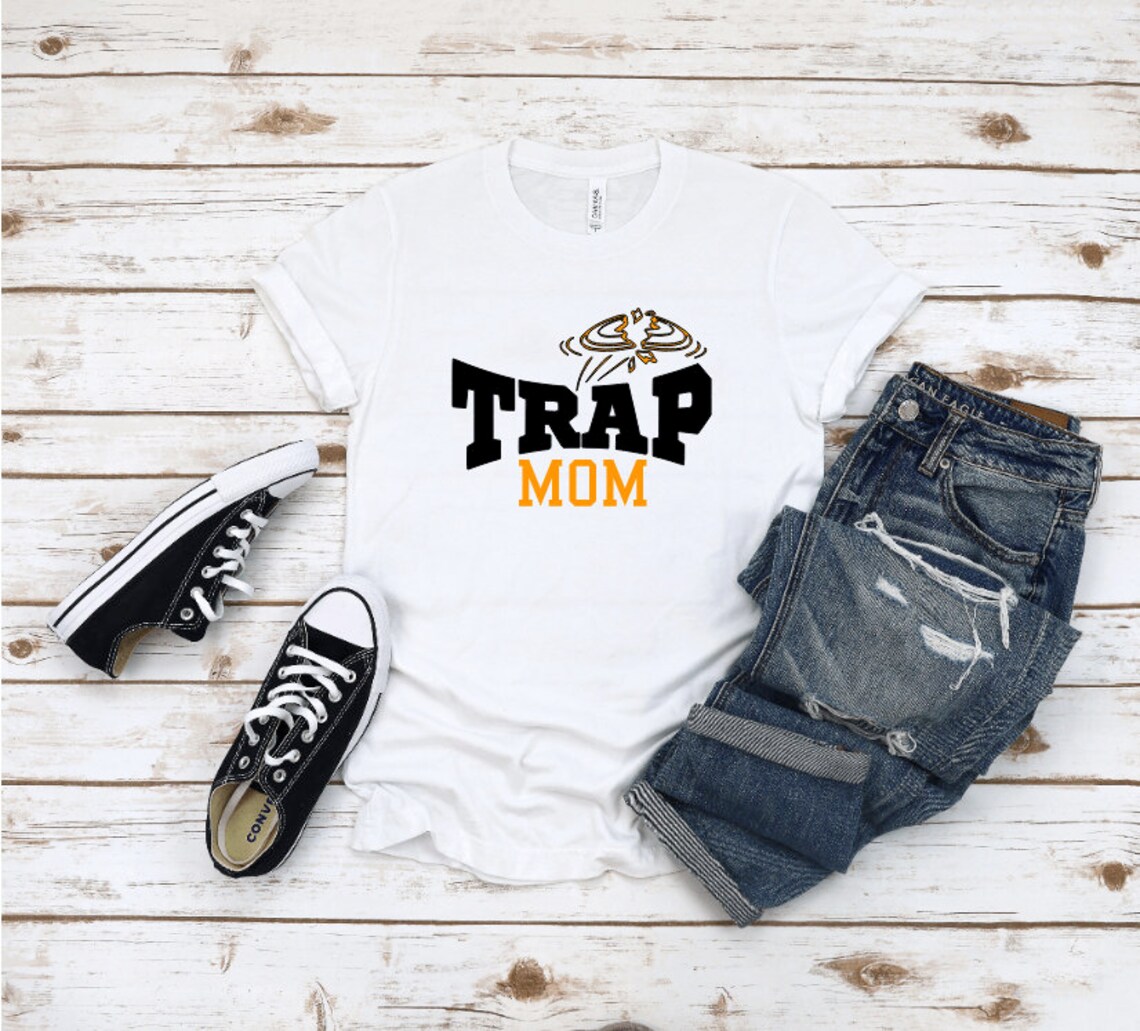Trap Shooting Mom Tshirt Trap Mom Shirt Etsy
