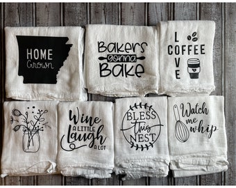 Flour Sack Towels | Kitchen Towels | Farmhouse