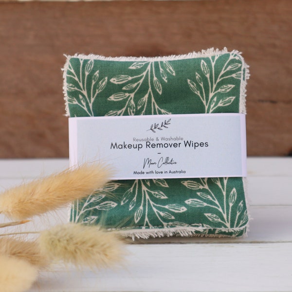 REUSABLE FACE WIPES - reusable makeup remover pads, Bamboo makeup pads, face wipes