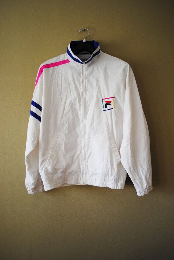 fila windbreaker mens