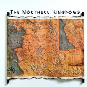 Los Reinos del Norte, El Imperio de Nilfgard, The Witcher Scroll Map, los Reinos del Norte, el Mapa de los Cuatro Reinos, Temeria, Mapa de Redania